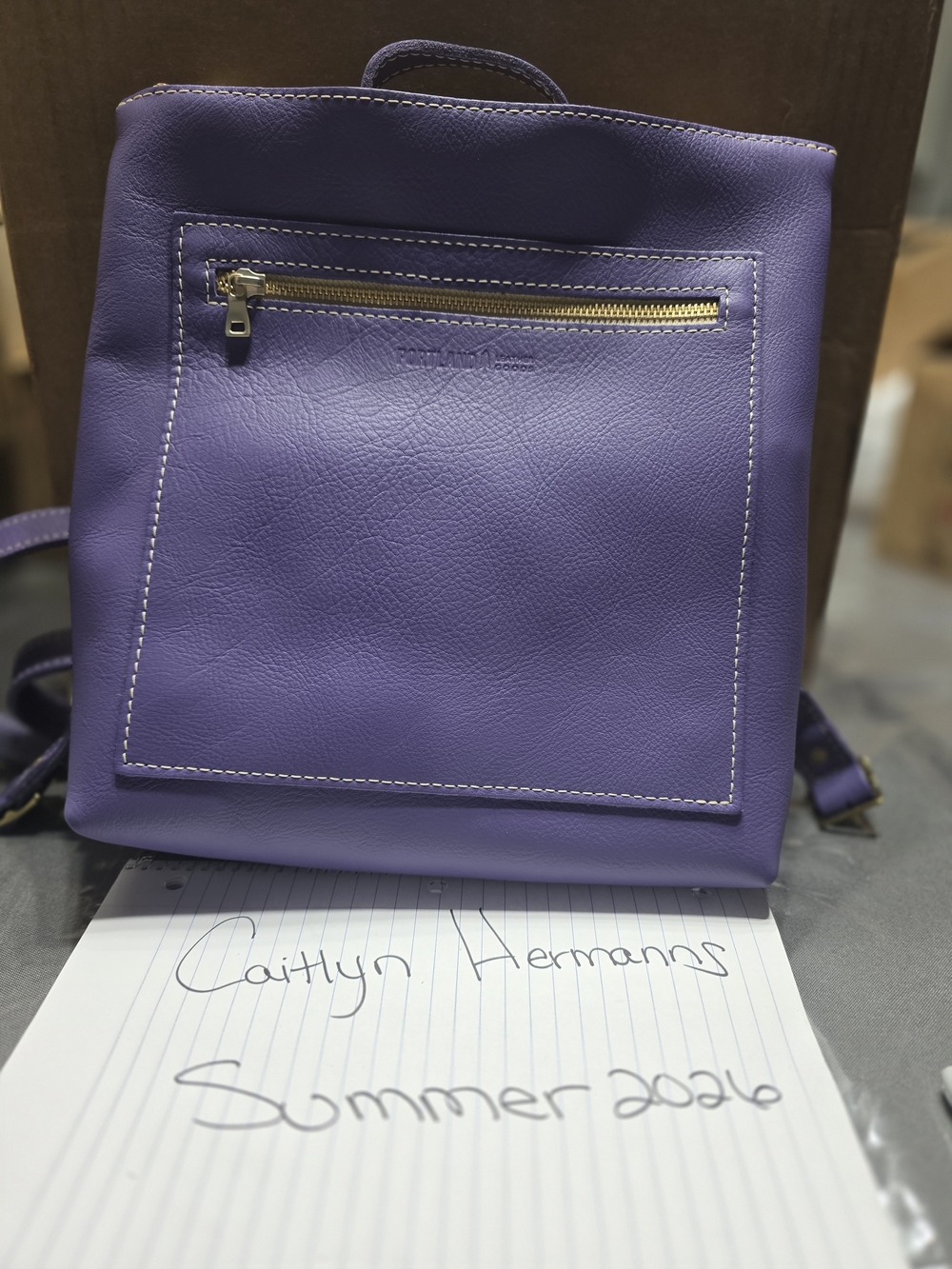 Portland Leather Unicorn In MORNING GLORY Classic Tote Backpack